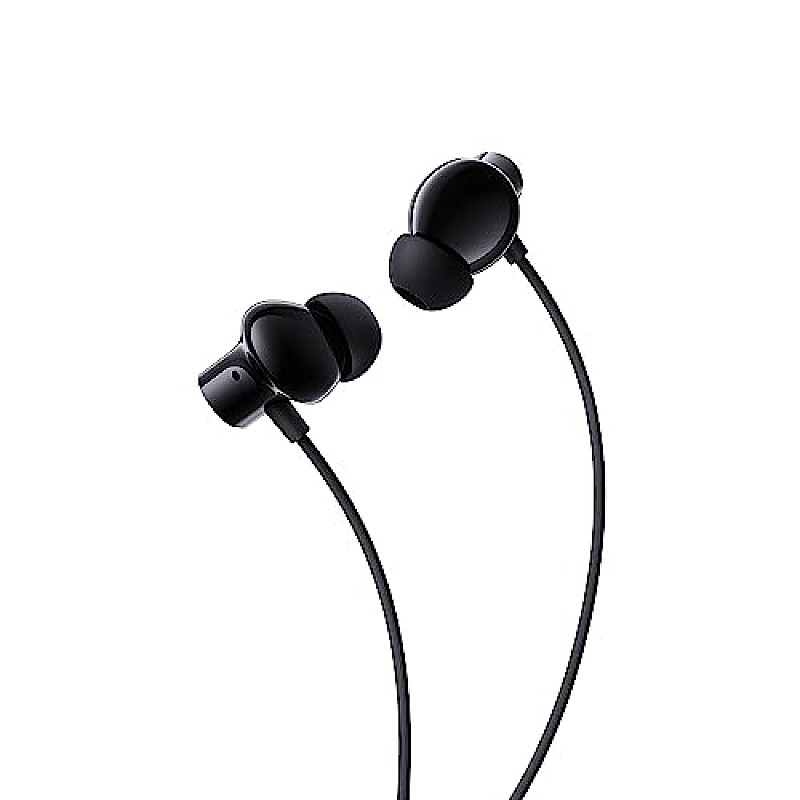 realme Buds Wireless 3 in-Ear Bluetooth Neckband 30dB ANC, Spatial Audio Up to 40 Hours Playback Black