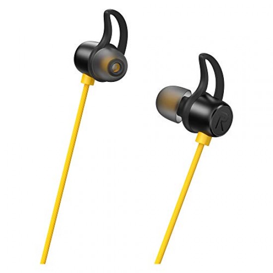 realme Buds Wireless in Ear Bluetooth Earphones with mic Playtime (Yellow)