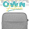 Dyazo Tablet Sleeve Cover 8 to11.6 Inch Grey