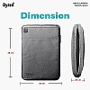 Dyazo Tablet Sleeve Cover 8 to11.6 Inch Grey