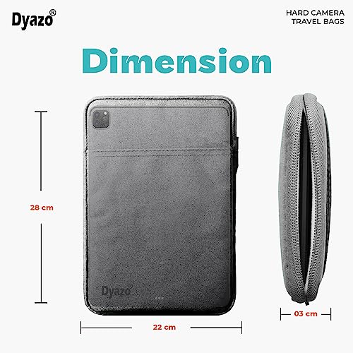 Dyazo Tablet Sleeve Cover 8 to11.6 Inch Grey Dyazo Tablet Sleeve Cover 8 to11.6 Inch Grey