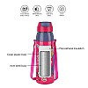 CELLO Puro Steel-X Hydra Kid 600 Water Bottle PU Insulation School Bottle Picnic Bottle Cold Insulation Bell 520ml  Pink