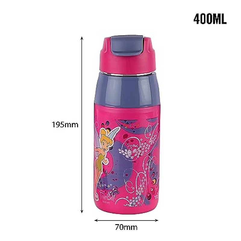 CELLO Puro Steel-X Hydra Kid 600 Water Bottle PU Insulation School Bottle Picnic Bottle Cold Insulation Bell 520ml  Pink