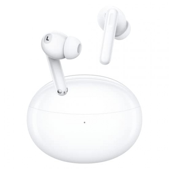 Oppo Enco Air3 Pro True Wireless in Ear Earbuds with Industry First Composite Bamboo Fiber,Fast Charge,BT 5.3 (White)