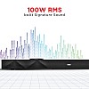 boAt Aavante Bar Raga Bluetooth Soundbar with 100W RMS Signature Sound, 2.2 Channel Built-in Subwoofers Pitch Black