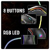 Cosmic Byte Hellfire RGB Wireless Gaming Mouse, Dual Mode, 8000 DPI, 500Hz Polling, Pixart 3104 Sensor (Black)