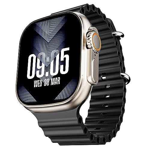 boAt Wave Elevate Smart Watch with 1.96 Display BT Calling Functional Crown Active Black boAt Wave Elevate Smart Watch with 1.96 Display BT Calling Functional Crown Active Black