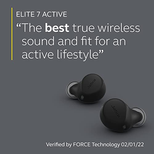 Jabra Elite 7 Active in-Ear Bluetooth Earbuds (Black) Jabra Elite 7 Active in-Ear Bluetooth Earbuds (Black)