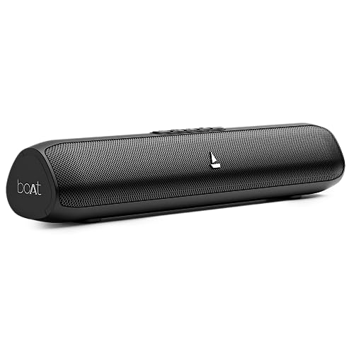 boAt Aavante Bar Groove Bluetooth 2.0 Channel Soundbar with 16 W RMS Output, Multiple Connectivity Modes (Premium Black) boAt Aavante Bar Groove Bluetooth 2.0 Channel Soundbar with 16 W RMS Output, Multiple Connectivity Modes (Premium Black)