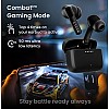 Boult Audio Z60 Truly Wireless in Ear Earbuds with 60H Playtime, 4 Mics ENC Raven Black