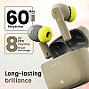 Boult Audio Z60 Truly Wireless in Ear Earbuds with 60H Playtime, 4 Mics ENC (Spring Green)