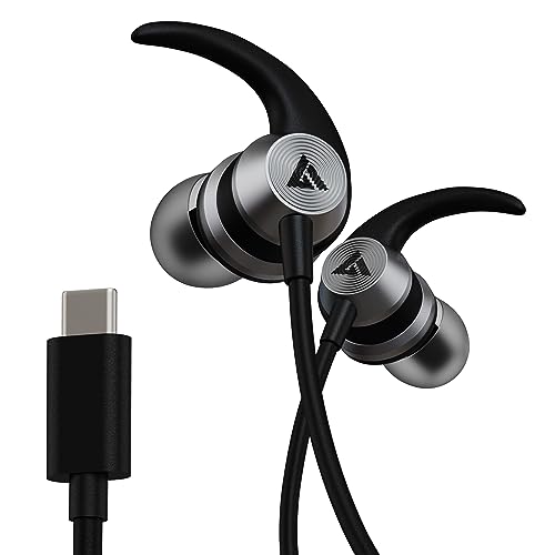 Boult Audio X1 Pro Wired Earphones with Type-C Port, (Black)