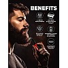 Beardo Multipurpose  Blade Trimmer  Shaver for Beard, Body, Hair & Groin  One Blade Trimmer Black