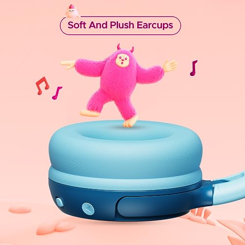 boAt Rockid Rush Wireless Headphones for Kids with Up to 10 hrs Playtime, 30mm Tuned Drivers, Bluetooth (Aqua) boAt Rockid Rush Wireless Headphones for Kids with Up to 10 hrs Playtime, 30mm Tuned Drivers, Bluetooth (Aqua)