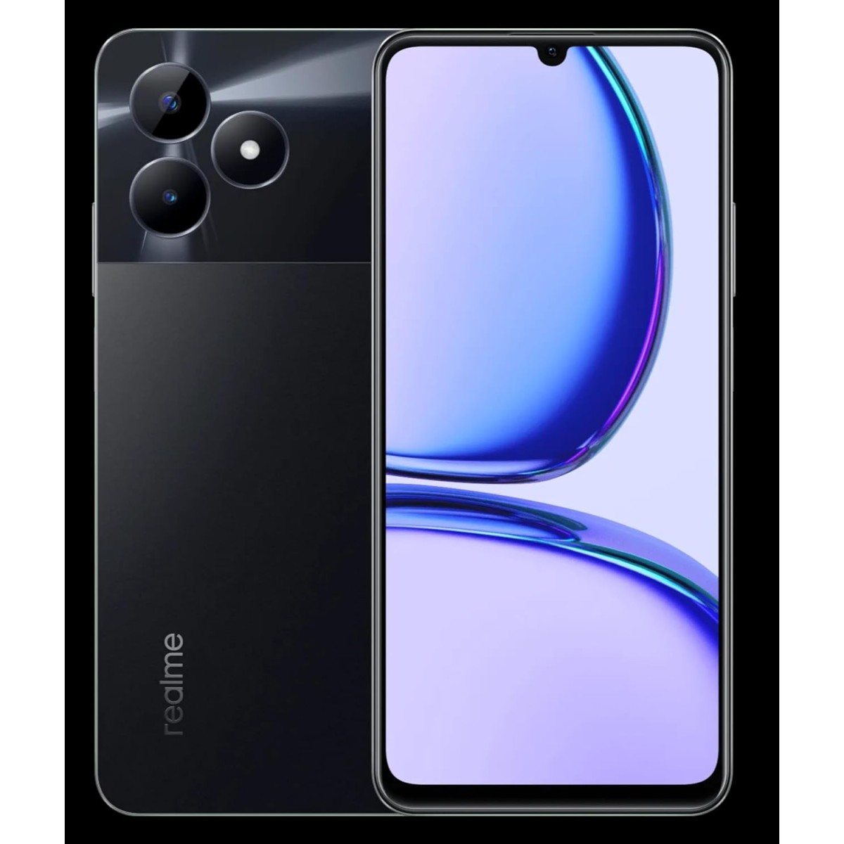 realme C53 (Champion Black, 6GB RAM, 64GB Storage) refurbished