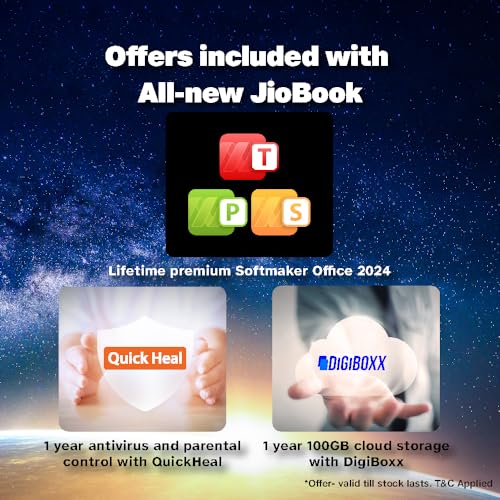JioBook 11 2023 NB1112MM (BLU) Mediatek 8788 Octa-coreThin and Light Laptop 4 GB LPDDR4 64 GB JioBook 11 2023 NB1112MM (BLU) Mediatek 8788 Octa-coreThin and Light Laptop 4 GB LPDDR4 64 GB