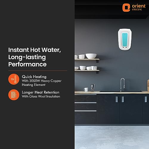 Orient Electric Rapidus 5.5L Instant Water heater (White, Pack of 1) Orient Electric Rapidus 5.5L Instant Water heater (White, Pack of 1)