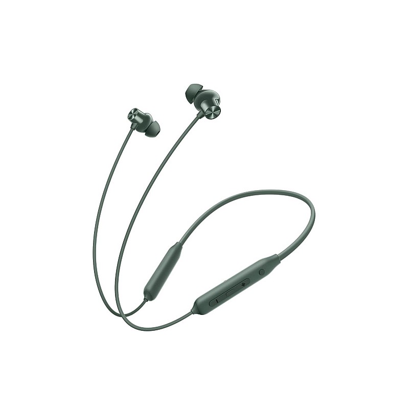 OnePlus Bullets Wireless Z2 ANC Bluetooth in Ear Earphones with Mic 28 Hrs Battery Life Grand Green