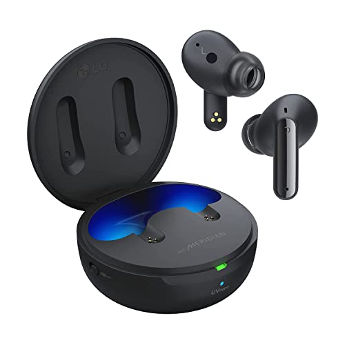 LG TONEFree FP6, Active Noise Cancelling in Ear Earbuds, 22 Hrs Battery, UV Nano Case, 3D Sound Bluetooth Headset (Black, True Wireless) LG TONEFree FP6, Active Noise Cancelling in Ear Earbuds, 22 Hrs Battery, UV Nano Case, 3D Sound Bluetooth Headset (Black, True Wireless)