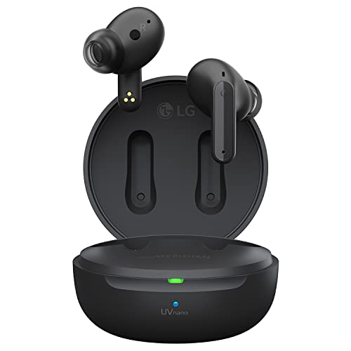 LG TONEFree FP6, Active Noise Cancelling in Ear Earbuds, 22 Hrs Battery, UV Nano Case, 3D Sound Bluetooth Headset (Black, True Wireless) LG TONEFree FP6, Active Noise Cancelling in Ear Earbuds, 22 Hrs Battery, UV Nano Case, 3D Sound Bluetooth Headset (Black, True Wireless)