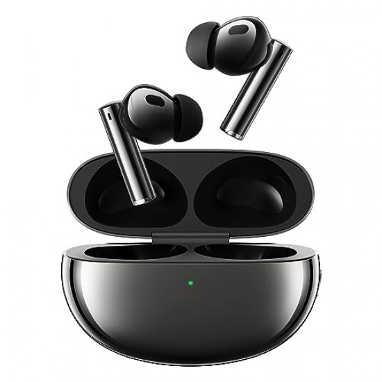 realme Buds Air 5 Pro Truly Wireless in-Ear Earbuds with 50dB ANC, realBoost Dual Coaxial Drivers, 360° (Astral Black)