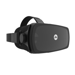JioDive 360° VR Headset Enjoy Live Cricket Like TATA IPL WPL-All Team India Matches in 360° Headset for Entertainment Black