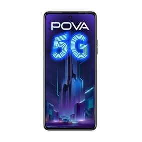 Tecno POVA 5G (8GB RAM,128GB Storage Aether Black Refurbished