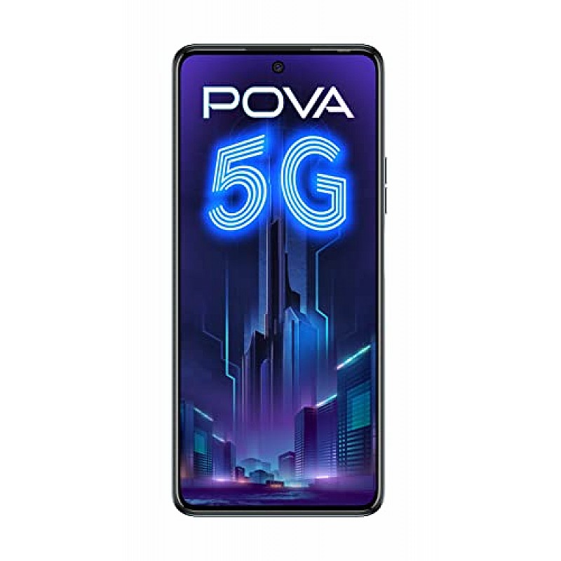 Tecno POVA 5G (8GB RAM,128GB Storage Aether Black Refurbished