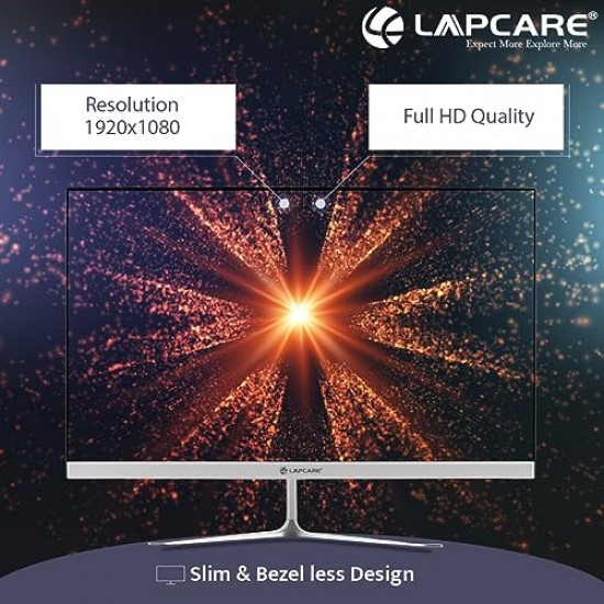 LAPCARE LED Monitor LM22WHD 22 inch with FHD Display monitor white
