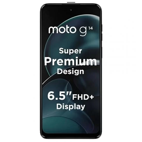 Motorola G14 (Steel Gray, 4GB RAM, 128GB Storage) Refurbished