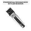 SYSKA HT3052K/02 Corded  Cordless Ultragroom Pro Styling Kit Runtime 50 Min Trimmer for Men Silver Black