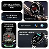 boAt Lunar Orb with 1.45 AMOLED Display, BT Calling, DIY Watch Face Studio Smart Watch for Men And Women Steel Black