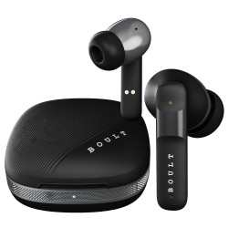 Boult Audio W50 Bluetooth Truly Wireless in Ear Earbuds with 50H Playtime (Ash Black)