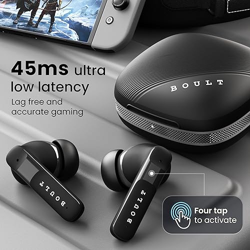 Boult Audio W50 Bluetooth Truly Wireless in Ear Earbuds with 50H Playtime (Ash Black) Boult Audio W50 Bluetooth Truly Wireless in Ear Earbuds with 50H Playtime (Ash Black)