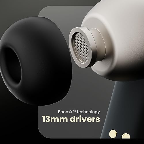 Boult Audio W50 Bluetooth Truly Wireless in Ear Earbuds with 50H Playtime (Ash Black) Boult Audio W50 Bluetooth Truly Wireless in Ear Earbuds with 50H Playtime (Ash Black)