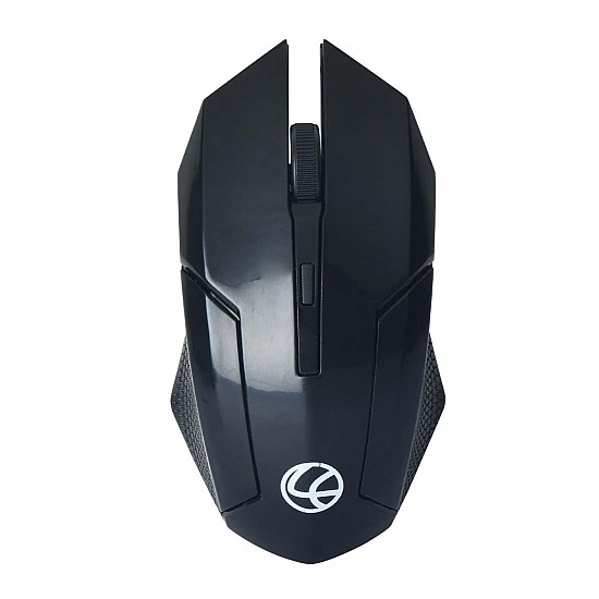 LAPCARE Speedy Wireless Gaming Mouse Upto 2400 DPI Sensor | Plug & Play | 10m Working Distance  (Black) 