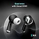 Wings Flobuds 335 Premium Lifestyle TWS Earbuds 40Hrs Playtime Black