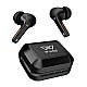 Wings Flobuds 335 Premium Lifestyle TWS Earbuds 40Hrs Playtime Black