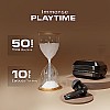 Wings Flobuds 335 Premium Lifestyle TWS Earbuds 40Hrs Playtime Black