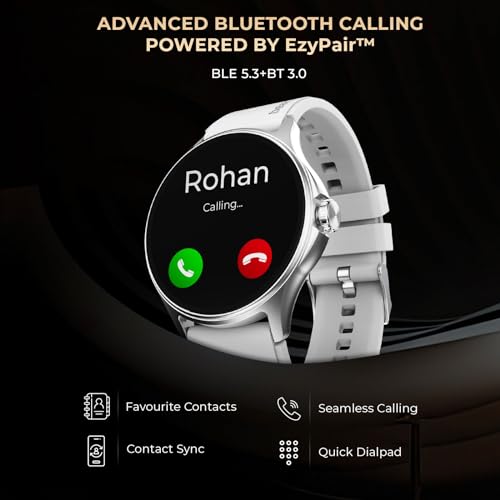 beatXP Sigma 1.38 inch HD Display Bluetooth Calling Smart Watch (Silver) beatXP Sigma 1.38 inch HD Display Bluetooth Calling Smart Watch (Silver)