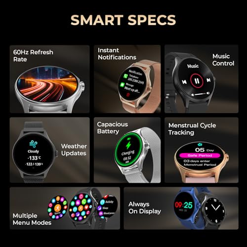 beatXP Sigma 1.38 inch HD Display Bluetooth Calling Smart Watch (Silver) beatXP Sigma 1.38 inch HD Display Bluetooth Calling Smart Watch (Silver)