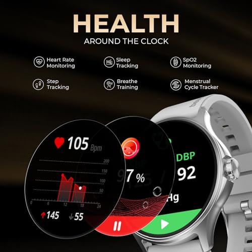 beatXP Sigma 1.38 inch HD Display Bluetooth Calling Smart Watch (Silver) beatXP Sigma 1.38 inch HD Display Bluetooth Calling Smart Watch (Silver)
