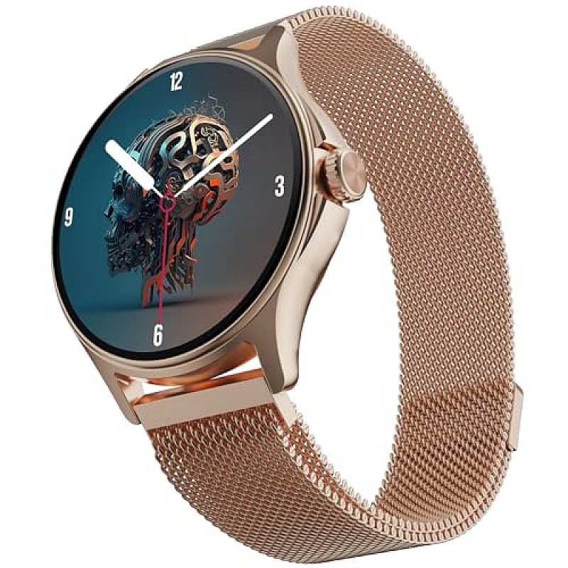 beatXP Sigma 1.38 inch HD Display Bluetooth Calling Smart Watch (Silver)