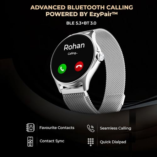 beatXP Sigma 1.38 inch HD Display Bluetooth Calling Smart Watch (Silver) beatXP Sigma 1.38 inch HD Display Bluetooth Calling Smart Watch (Silver)