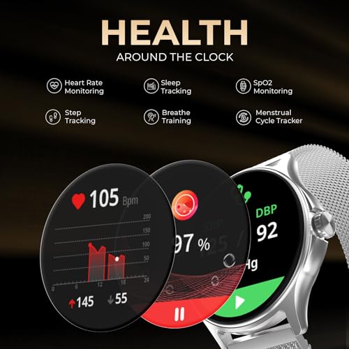 beatXP Sigma 1.38 inch HD Display Bluetooth Calling Smart Watch (Silver) beatXP Sigma 1.38 inch HD Display Bluetooth Calling Smart Watch (Silver)