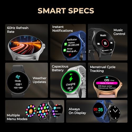 beatXP Sigma 1.38 inch HD Display Bluetooth Calling Smart Watch (Silver) beatXP Sigma 1.38 inch HD Display Bluetooth Calling Smart Watch (Silver)