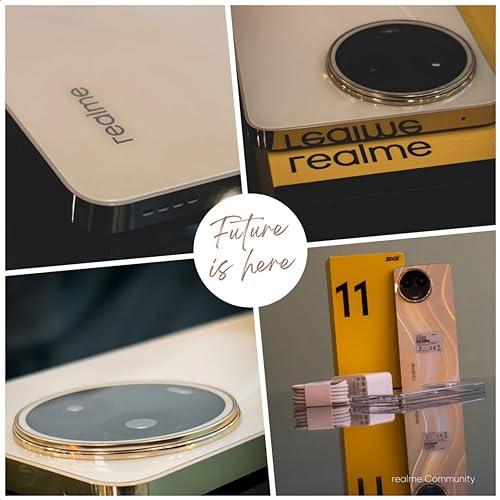 Realme 11 5G (Glory Gold, 8GB RAM, 256GB Storage) Refurbished