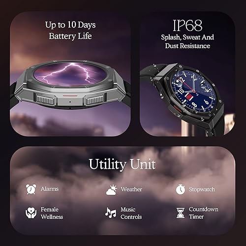 boAt Enigma X700 Smart Watch with 1.52 Inch AMOLED Display Premium Metal Body Design and Functional Crown Copper Black boAt Enigma X700 Smart Watch with 1.52 Inch AMOLED Display Premium Metal Body Design and Functional Crown Copper Black