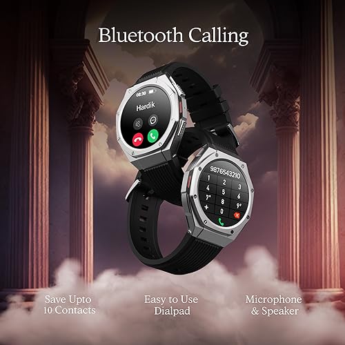 boAt Enigma X600 with 1.43 inch AMOLED Display, Ultra Premium and Luxurious Design, Functional Crown, Always on Display, Up to 10 Days Battery Jet Black boAt Enigma X600 with 1.43 inch AMOLED Display, Ultra Premium and Luxurious Design, Functional Crown, Always on Display, Up to 10 Days Battery Jet Black