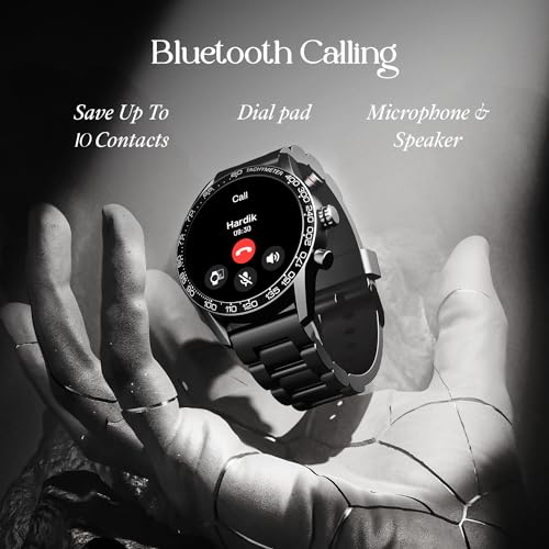 boAt Enigma Z30 with 1.39" HD Display, Bluetooth Calling Luxurious Metal Body HR SpO2Monitoring Zet Black boAt Enigma Z30 with 1.39" HD Display, Bluetooth Calling Luxurious Metal Body HR SpO2Monitoring Zet Black